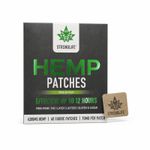 StrongLife Hemp Patches – 60 Fabric Patches – 70mg Per Patch – 4200mg in Total