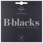 AQUILA B-BLACKS UKULELE STRINGS - SOPRANO & CONCERT SET LOW G TUNING GCEA - 181U