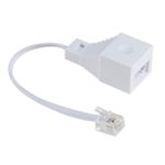 RJ11 to BT Socket Adapter Standard RJ11 Plug to BT Telephone Socket Landline Por