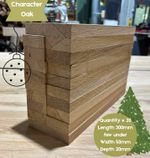 Character Oak Hardwood Timber Offcuts for Crafts, Woodturning & Joinery, B90
