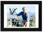 Steve McQueen Signed Autograph PHOTO Pre Print 6x4/A4/ Framed