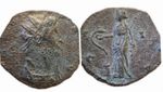 Roman Empire Gallienus AE Antoninianus Siscia Mint