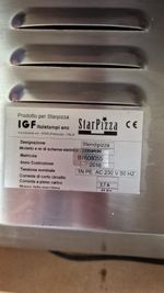 IGF StarPizza Stendipizza 2300/ MC60 Dough Sheeter (60cm) - Professional Fondent