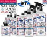 Nail PREP AND WIPE Solution Gel Polish Cleanser Residue Remover PERFECT FINISH
