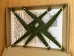 2 x St Brigid's Cross Ireland. Handmade from Irish Reeds  Slim-line Design
