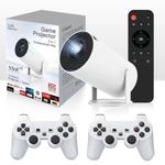 New Model HY300 Gaming Projector | 4K Ultra HD Android 13 Integrated Game