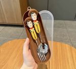 Full Set Toy Story 5 Spoon Fork Cutlery Woody Buzz Lightyear Jessie Forky Alien