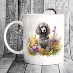 Miniature Poodle Dog Mug - Ideal Gift, Present, Birthday, Christmas
