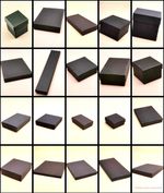 Black Jewellery Gift Boxes Necklace Bracelet Ring Watch etc.  Wholesale Bulk Buy