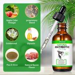 Natural Anti Biotic Drops for dogs Anti-Inflammatory 100% Immune System Support