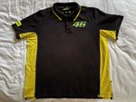 VR46 Valentino Rossi Official Racing Polo Shirt. Size XL
