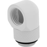 Corsair Hydro X 90 Degree Rotary Adapter G1/4 Twin Pack White Laptop MacBook