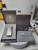 Dunhill Rollagas Wheatsheaf Silver Plated In Excellent Condition