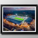 Blackburn Rovers Gifts Ewood Park Stadium Framed Print Football Club Memorabilia
