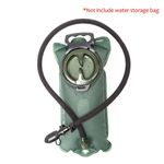 (Black) Quick Release Hydration Bite Valve Nozzle Mouthpiece With Cover