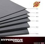 Carbon Fibre Sheet Matt Extra thick Plates 100% Carbon 4mm to 25mm Thickness