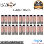 24 X MIPA SCHUTZ UNDER SEAL UNDERBODY RUST PROTECTION PROTECTOR BLACK 1L