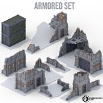 11th Edition Foldable Terrain - Armoured Set