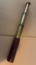 Antique Britannic 3 draw Military Telescope by B.C.&Co Ltd