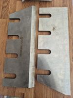 Genuine Rotatech Wood Chipper Blades To Fit Schliesing 550 Models *Set Of 2*