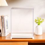 Rolife Display Box Dust Proof for All Miniature House Dollhouse Decor Kid Gift