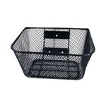 Front Bike Basket Heavy-Duty Wire Mesh Bike Basket for Electric Bikes,