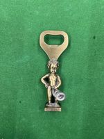 Vintage Brass Manneken Pis Novelty Bottle Opener & Corkscrew – Barware Collectib