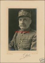 Ferdinand Foch autographed photo print