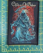 Children Of Bodom Reaper Brand New Woven Sew On Patch Officially Licensed