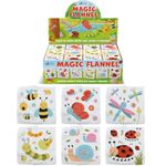 Insect Magic Flannel Compact Towel Kids Wash Cloth Stocking Filler Girls Boys