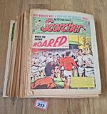 SCORCHER COMIC - 31 issues from 1971. Football related. Long Run. (RefR257)