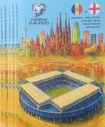 2025 ANDORRA v ENGLAND 2026 WORLD CUP QUALIFIERS PROGRAMME FROM BARCELONA