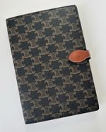 Celine Paris Triomphe Notebook Cover / Journal Holder – Made In Italy