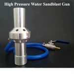 High Pressure Dustless Water Sandblast Gun New Tungsten carbide Blasting Nozzle