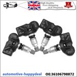 4x TPMS Tire Pressure Sensor 36106798872 For BMW F07 F11 F10 F06 F12 F13 F01