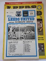 Leeds United Official Programmes 1972-1976 Charity Shield Vs Liverpool