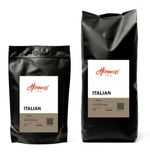 Drum Roasted Fresh DARK Italian Blend Coffee Whole Bean / Ground  UK