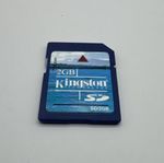 Kingston 2GB SD Card For Cameras Ect Vintage Memory Card