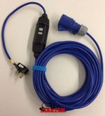 Marten® 15m 16a Cable Extension Lead with In-Line RCD For Bouncy Castle Blowers