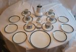 Royal Doulton English Translucent China  Moonstone 22 Pc Set 