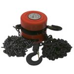 NEW! 1 Ton Chain Workshop Lifting Block & Tackle Hoist Heavy Duty Car Load