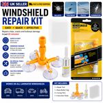DIY Windshield Repair Kit Car Windscreen Chip Crack Glass Repair Tool