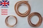1x 2mm-6mm Soft Copper Tube Pipe Model Car Train Refrigeration Plumbing DIY