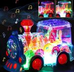 GEAR TRAIN THOMAS BUMP & GO TOY LED DISCO LIGHTS MUSIC BOYS GIRLS TODDLERS TOYS