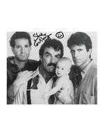 Three Men & A Baby Print Signed by Steve Guttenberg 100% Authentic With COA