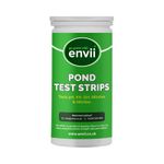 Envii Pond Test Strips 5 in 1 Water Test Kit pH KH GH Nitrate Nitrite 25 Strips