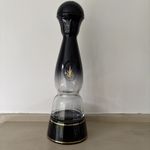 Tequila Bottle Clas Azul Gold Hand Blown Glass