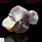 23.95 Cts Natural Australian Fire Opal Loose Artisan Rough Gemstone 26x20x14 mm