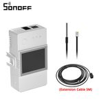 SONOFF TH Elite Smart WiFi Switch with LCD Screen to Monitor Temperature Sensor