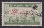 LEBANON 1944 Return of the President 1st Anniv. 300p Air SG 288 Used (CV £46)